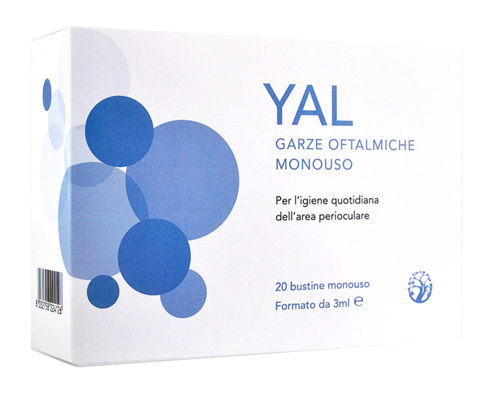 SALVIETTINE OCULARI YAL 20 PEZZI - Farmapre