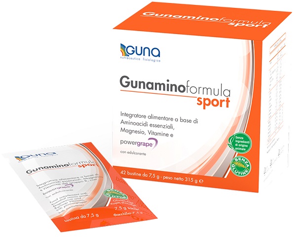 GUNAMINOFORMULA SPORT 42 BUSTE 315 G - Farmapre