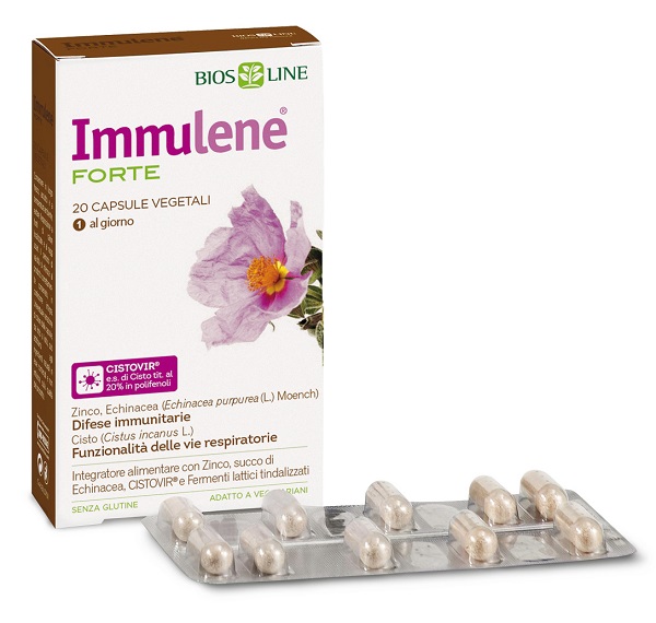 BIOSLINE IMMULENE FORTE 20 CAPSULE - Farmapre