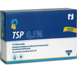 TSP 0,5% SOLUZIONE OFTALMICA UMETTANTE LUBRIFICANTE 30 FLACONCINI MONODOSE 0,5 ML - Farmapre