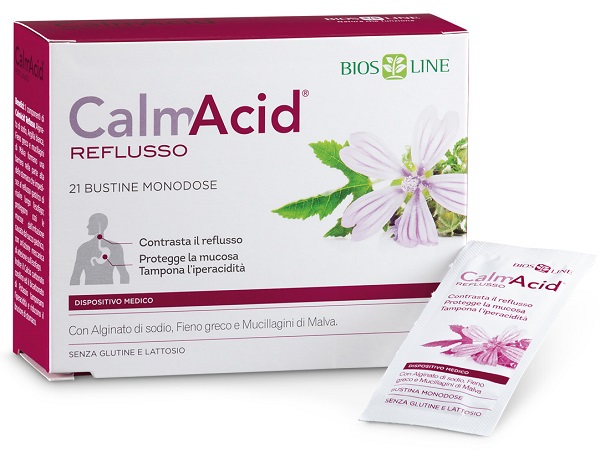 BIOSLINE CALMACID REFLUSSO 21 BUSTINE MONODOSE - Farmapre