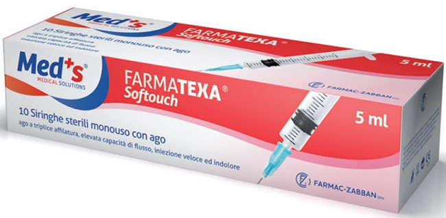 SIRINGA MEDS 5 ML 14 GAUGE 10 PEZZI - Farmapre