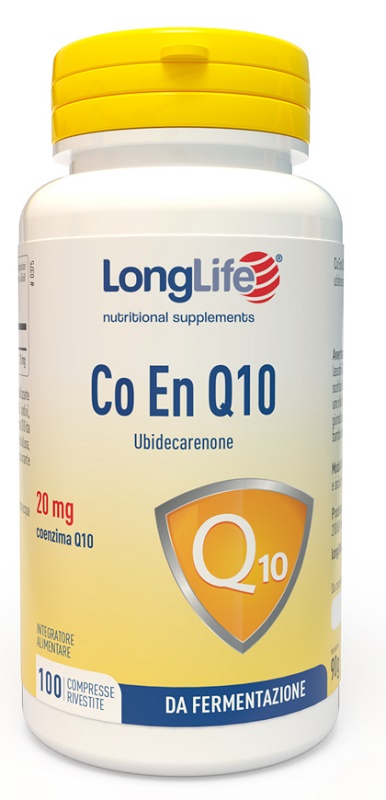 LONGLIFE CO EN Q10 20MG 100 COMPRESSE RIVESTITE - Farmapre