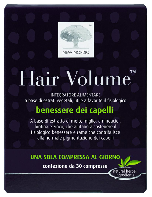 HAIR VOLUME INTEGRATORE ALIMENTARE BLISTER 30 COMPRESSE - Farmapre