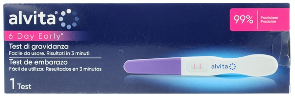 TEST DI GRAVIDANZA PRECOCE ALVITA 1 PEZZO - Farmapre