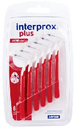INTERPROX PLUS MINICONICO ROSSO 6 PEZZI - Farmapre