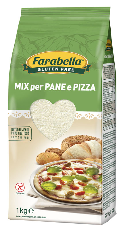 FARABELLA FARINA PREPARATO PANE/PIZZA 1 KG - Farmapre