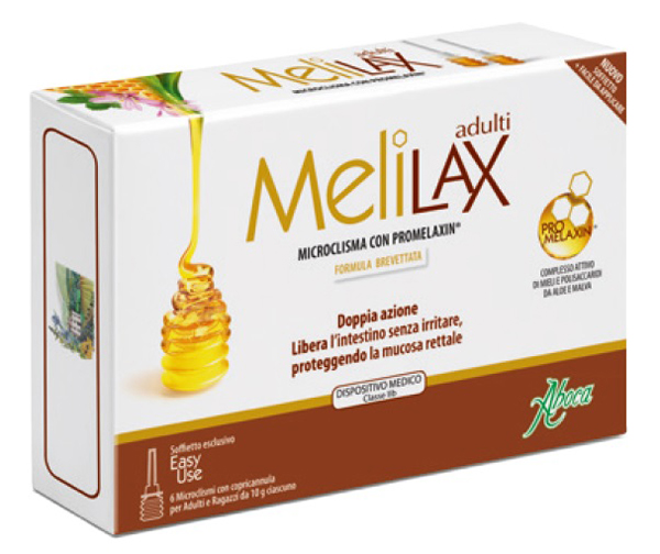 MELILAX ADULTI MICROCLISMI 6 PEZZI 10 G - Farmapre