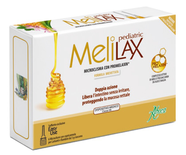 MELILAX PEDIATRIC MICROCLISMI 6 PEZZI 5 G - Farmapre