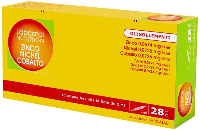 LABCATAL NUTRITION ZINCO/NICHEL/COBALTO 28 FIALE 2 ML - Farmapre