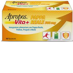 APROPOS VITA+ PAPPA REALE 500 MG 10 FLACONCINI 10 ML - Farmapre