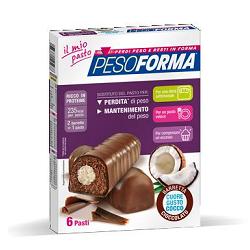 PESOFORMA BARRETTA CUORE COCCO 6 PASTI 12 X 31 G - Farmapre