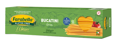 FARABELLA BUCATINI PASTA SENZA GLUTINE 250 G - Farmapre