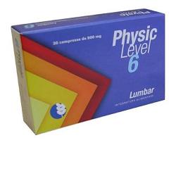 PHYSIC LEVEL 6 LUMBAR 30 COMPRESSE 800 MG - Farmapre