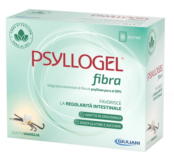 PSYLLOGEL FIBRA VANIGLIA 20 BUSTINE - Farmapre