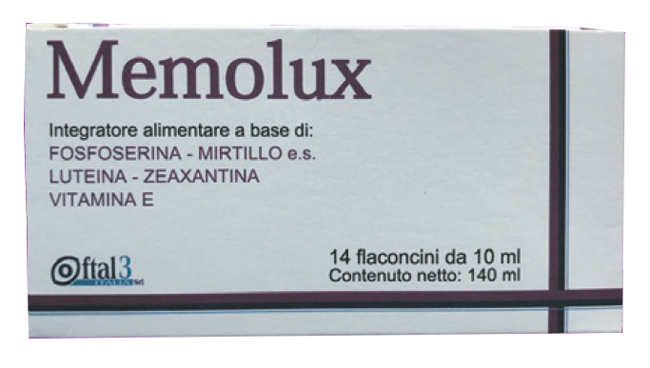 MEMOLUX 14 FLACONCINI 10 ML - Farmapre