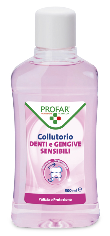 PROFAR COLLUTORIO DENTI/GENGIVE SENSIBILI 500 ML - Farmapre