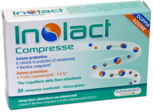 INOLACT 20 COMPRESSE MASTICABILI - Farmapre