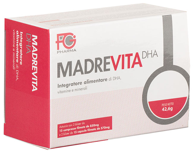 MADREVITA DHA 30 COMPRESSE + 30 CAPSULE - Farmapre