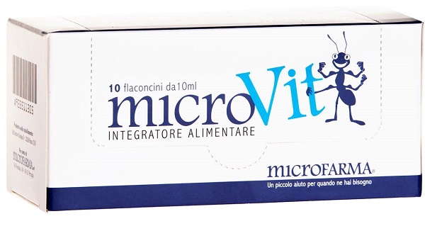 MICROVIT 10 FLACONCINI DA 10 ML - Farmapre