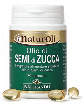 NATUROLI OLIO DI SEMI DI ZUCCA 70 CAPSULE - Farmapre