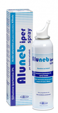 ALUNEB SOLUZIONE IPERTONICA 3% SPRAY NASALE 125 ML - Farmapre