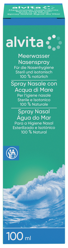 SPRAY NASALE ALVITA CON ACQUA DI MARE 100 ML - Farmapre