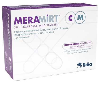 MERAMIRT CM 30 COMPRESSE MASTICABILI - Farmapre