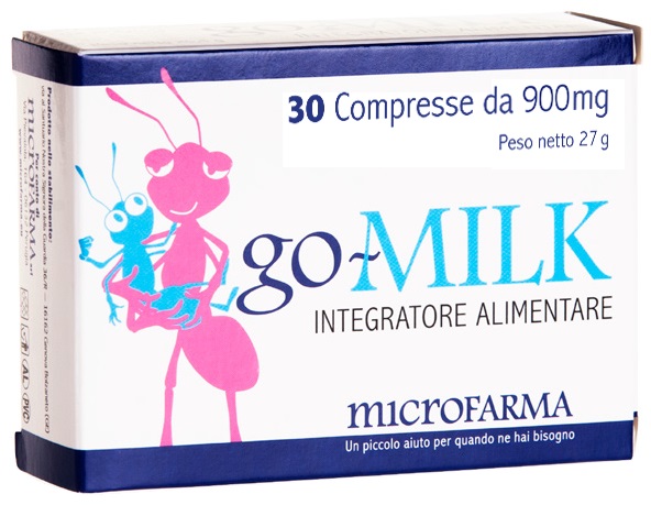 GO-MILK 30 COMPRESSE - Farmapre