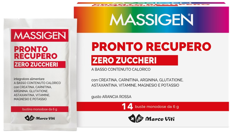 MASSIGEN PRONTO RECUPERO ZERO ZUCCHERI 14 BUSTINE - Farmapre