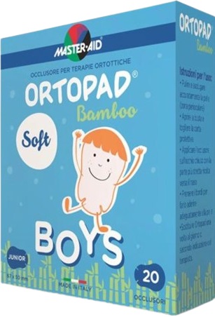 CEROTTO OCULARE PER ORTOTTICA ORTOPAD SOFT BOYS REGULAR 20 PEZZI - Farmapre