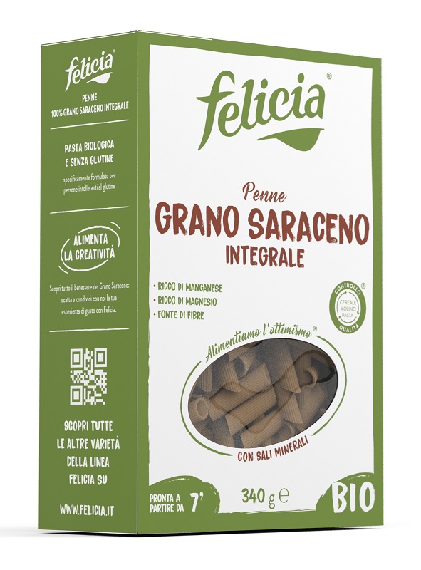 FELICIA BIO SARACENO PENNE 340 G - Farmapre