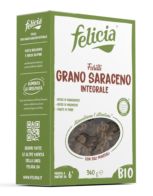 FELICIA BIO SARACENO FUSILLI 340 G - Farmapre