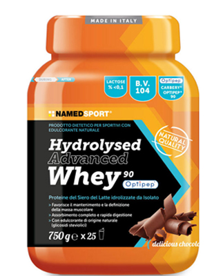 HYDROLYSED ADVANCED WHEY DELICIOUS CHOCOLATE BARATTOLO POLVERE ORALE 750 G - Farmapre