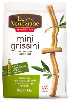 LE VENEZIANE MINI GRISSINI 250 G - Farmapre
