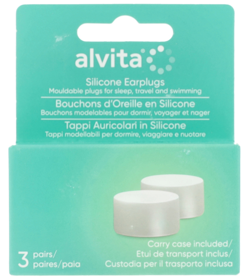 ALVITA TAPPI AURICOLARI IN SILICONE MODELLABILE 3 PAIA RIUTILIZZABILI - Farmapre