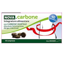 NOVA CARBONE VEGETALE 40 COMPRESSE - Farmapre