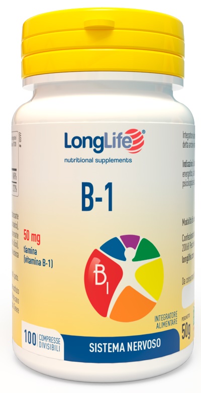 LONGLIFE B1 100 COMPRESSE 50 MG - Farmapre