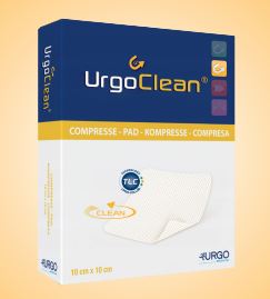 MEDICAZIONE STERILE URGOCLEAN 10X10 CM 5 PEZZI - Farmapre