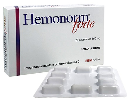 HEMONORM FORTE 20 CAPSULE - Farmapre