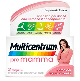 MULTICENTRUM PRE MAMMA 30 COMPRESSE - Farmapre