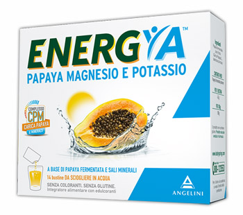 ENERGYA PAPAYA MAGNESIO POTASSIO 14 BUSTINE - Farmapre