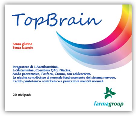 TOPBRAIN 20 STICK 4,5 G - Farmapre