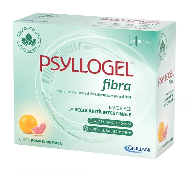 PSYLLOGEL FIBRA POMPELMO ROSA 20 BUSTINE - Farmapre