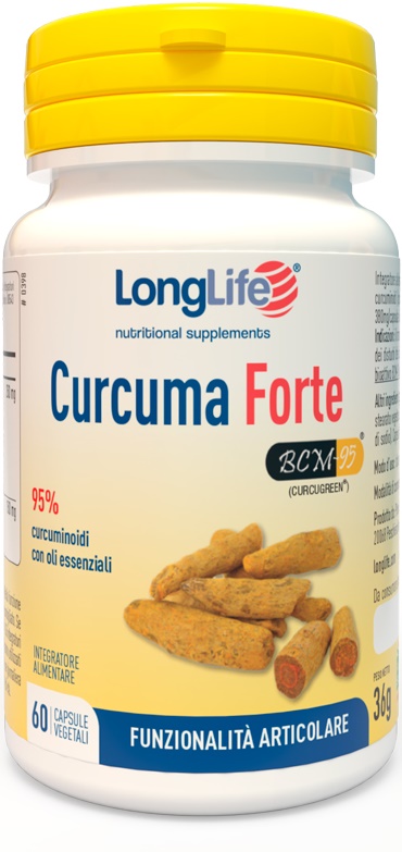 LONGLIFE CURCUMA FORTE 60 CAPSULE VEGETALI - Farmapre