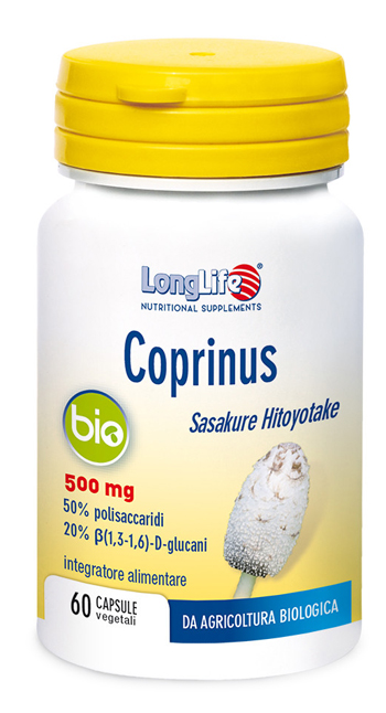 LONGLIFE COPRINUS BIO 60 CAPSULE - Farmapre