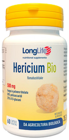 LONGLIFE HERICIUM BIO 60 CAPSULE VEGETALI - Farmapre