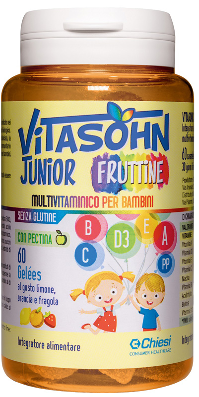 VITASOHN JUNIOR FRUTTINE 60 CARAMELLE - Farmapre