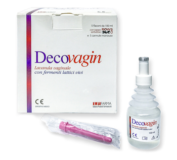 DECOVAGIN 5 FLACONI DA 100 ML + 5 CANNULE MONOUSO - Farmapre