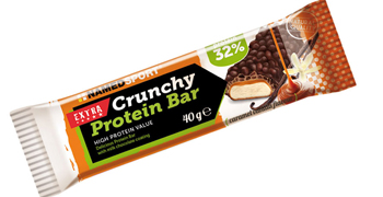 CRUNCHY PROTEINBAR CARAMEL VANILLA 40 G - Farmapre